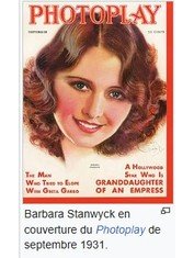Décembre 2025 Cycle et conférence Barbara Stanwyck à la Cinematek